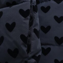 Alternative view of Enfant Jacket Quilt Parisian Night Hearts