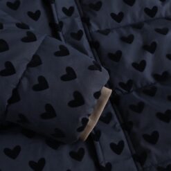 Enfant Jacket Quilt Parisian Night Hearts