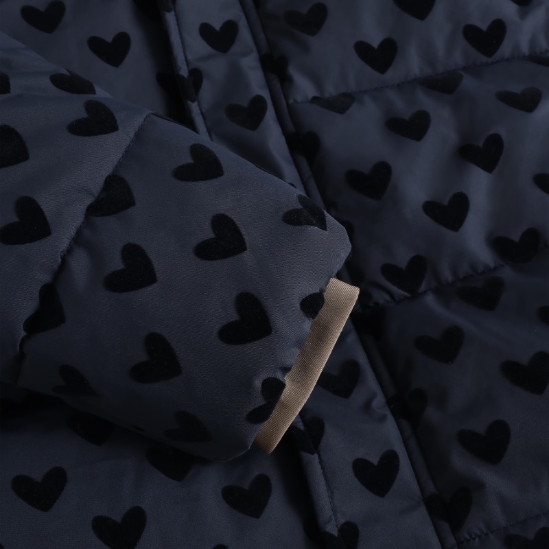 Enfant Jacket Quilt Parisian Night Hearts