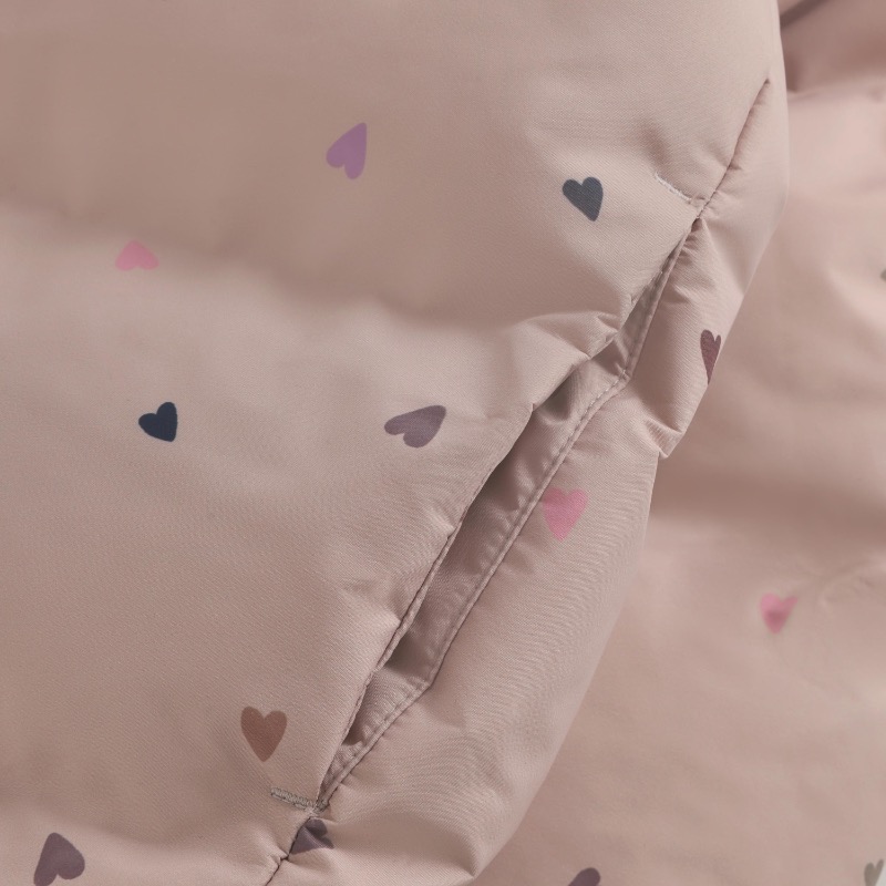 Enfant Jacket Quilt Adobe Rose Hearts - Afbeelding 3