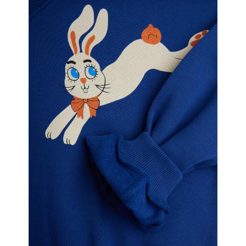 Mini Rodini Rabbits sweatshirt Blue