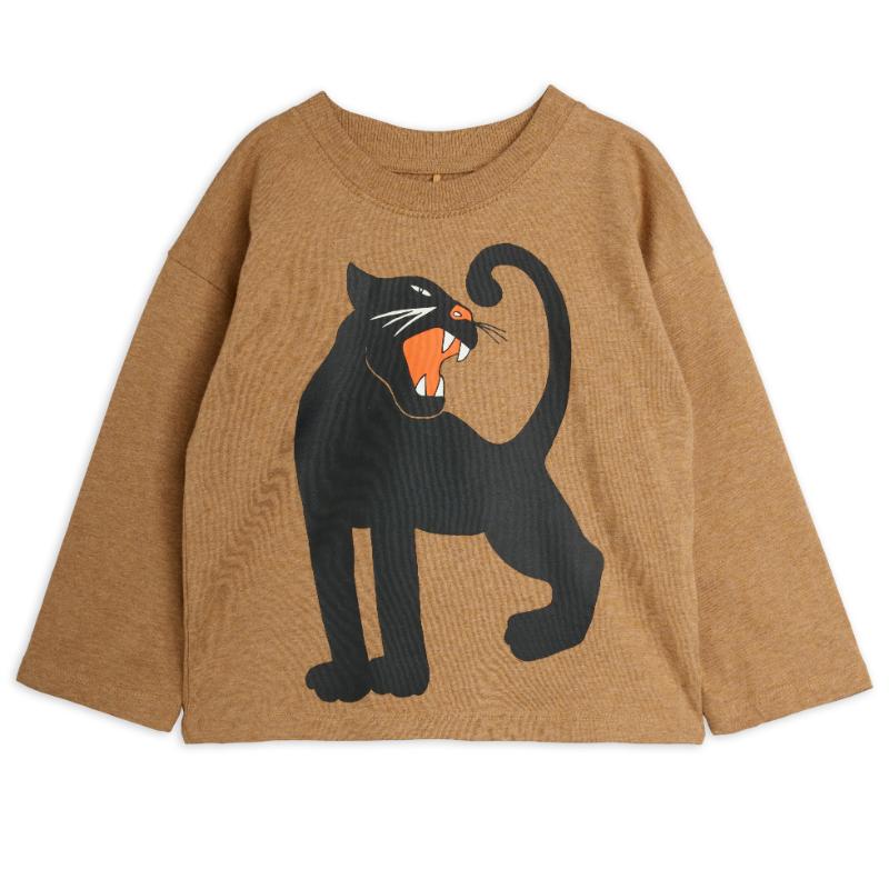 Mini Rodini Panther melange ls tee