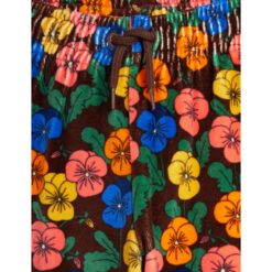 Alternative view of Mini Rodini Violas velour trousers