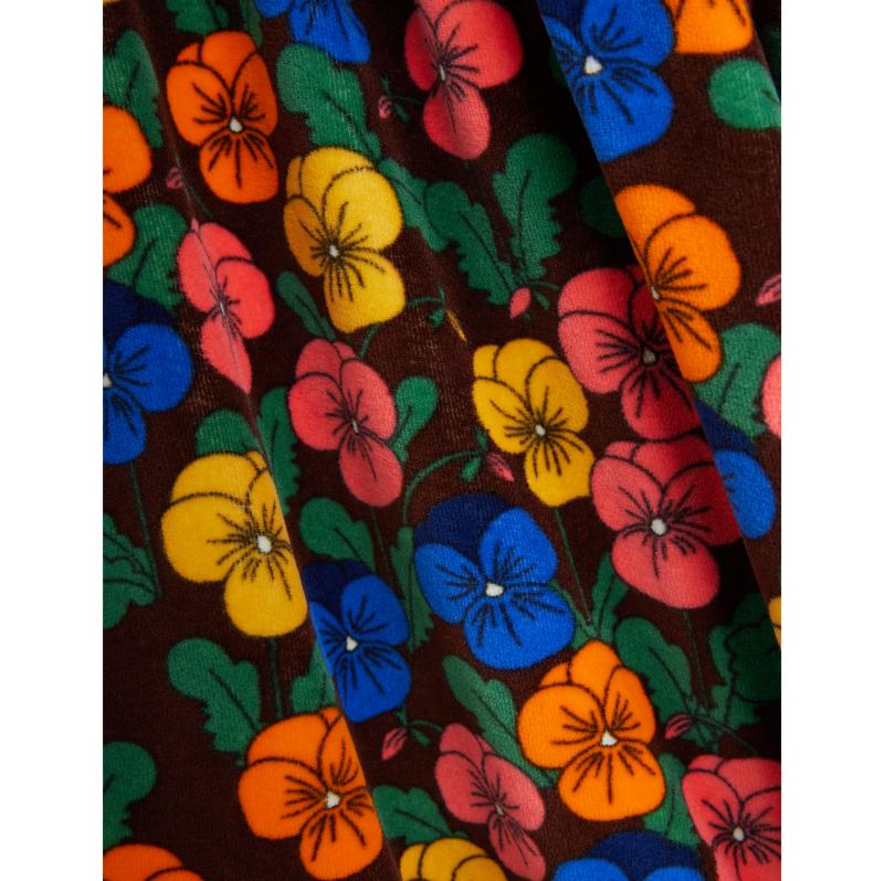 Mini Rodini Violas velour dress - Afbeelding 2
