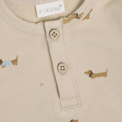Fixoni Romper Sweat Humus Teckel