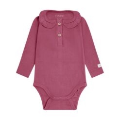 Fixoni Romper Rib Crushed Berry