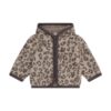 HUTTEliHUT Jacket Wool Fleece Camel Melange