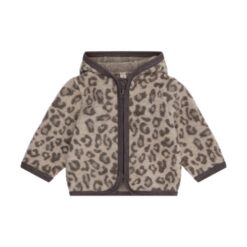 HUTTEliHUT Jacket Wool Fleece Camel Melange