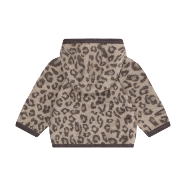 HUTTEliHUT Jacket Wool Fleece Camel Melange