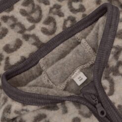 Alternative view of HUTTEliHUT Jacket Wool Fleece Leopard