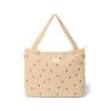 Studio Noos Ecru Teddy Heart diaper bag
