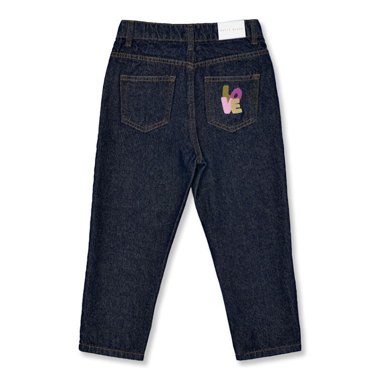 Petit Blush Baggy Fit Jeans Dark Blue - Afbeelding 2