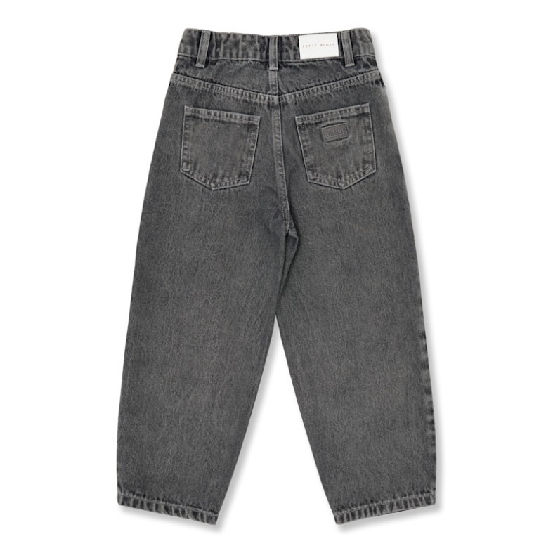 Petit Blush Ballon Fit Jeans Washed Grey