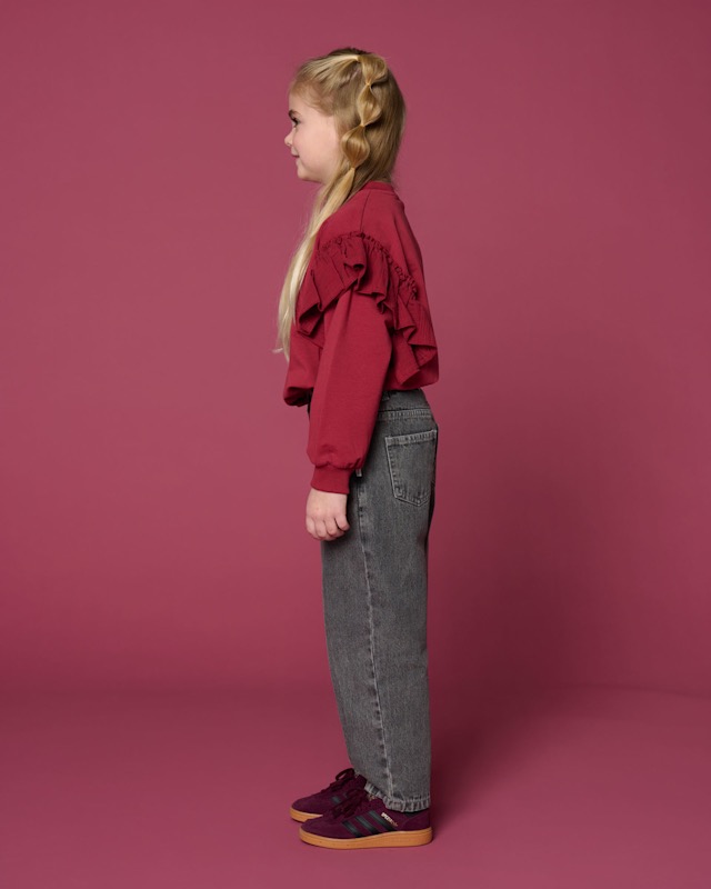 Petit Blush Ballon Fit Jeans Washed Grey - Afbeelding 3