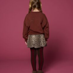 Petit Blush Ballon Skirt Leopard
