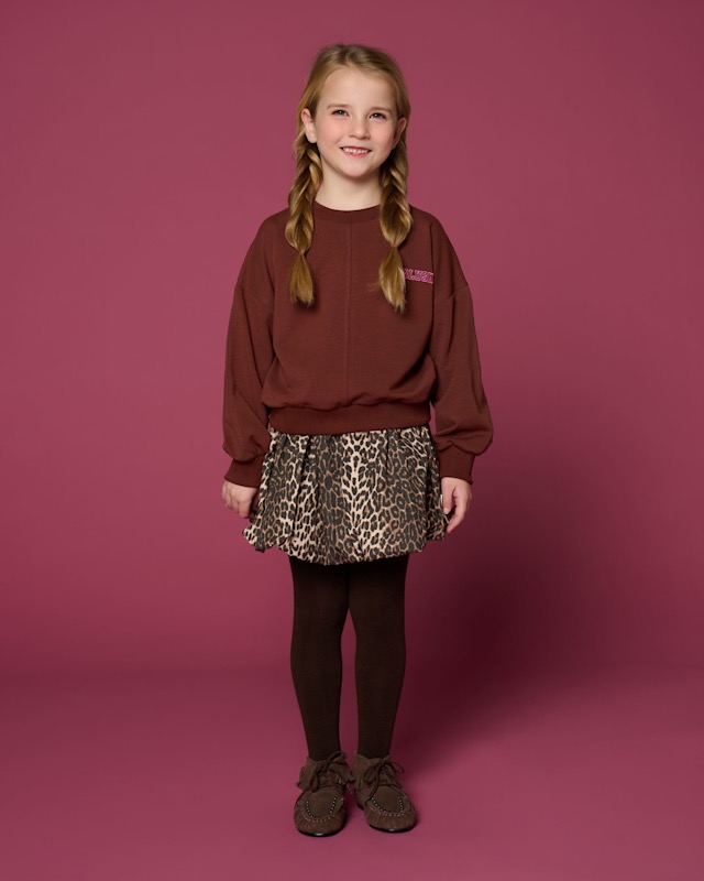 Petit Blush Ballon Skirt Leopard - Afbeelding 2