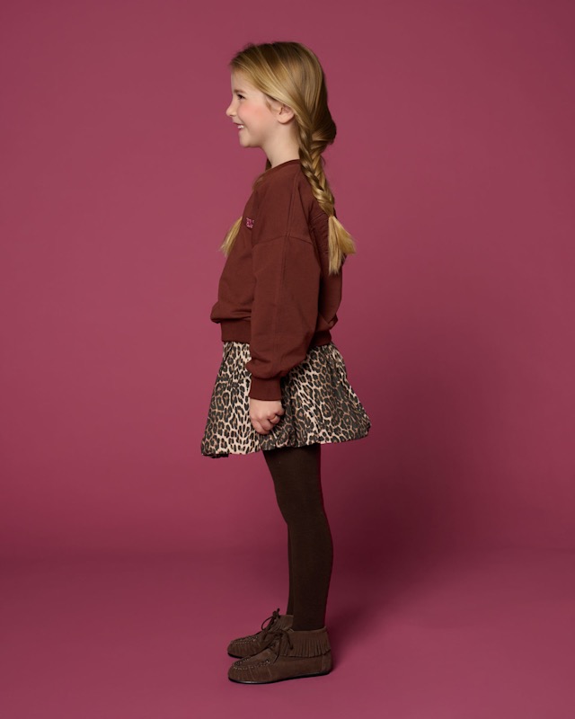 Petit Blush Ballon Skirt Leopard - Afbeelding 3