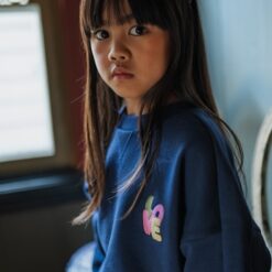 Alternative view of Petit Blush Coco Sweater Dark Blue