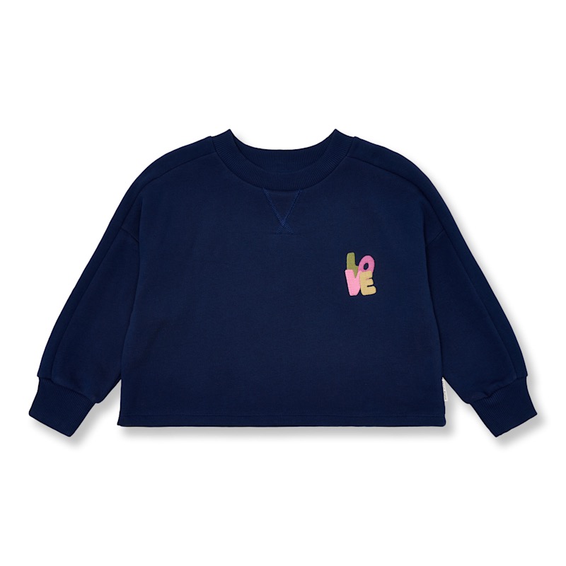 Petit Blush Coco Sweater Dark Blue
