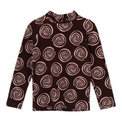 Jacky Sue Lewis Top Chocolate Swirl