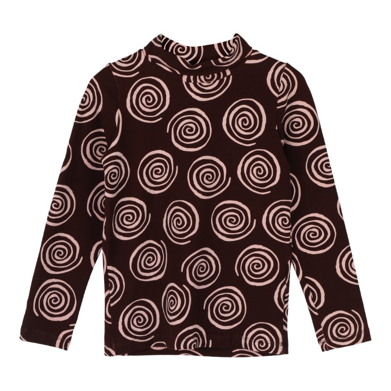 Jacky Sue Lewis Top Chocolate Swirl
