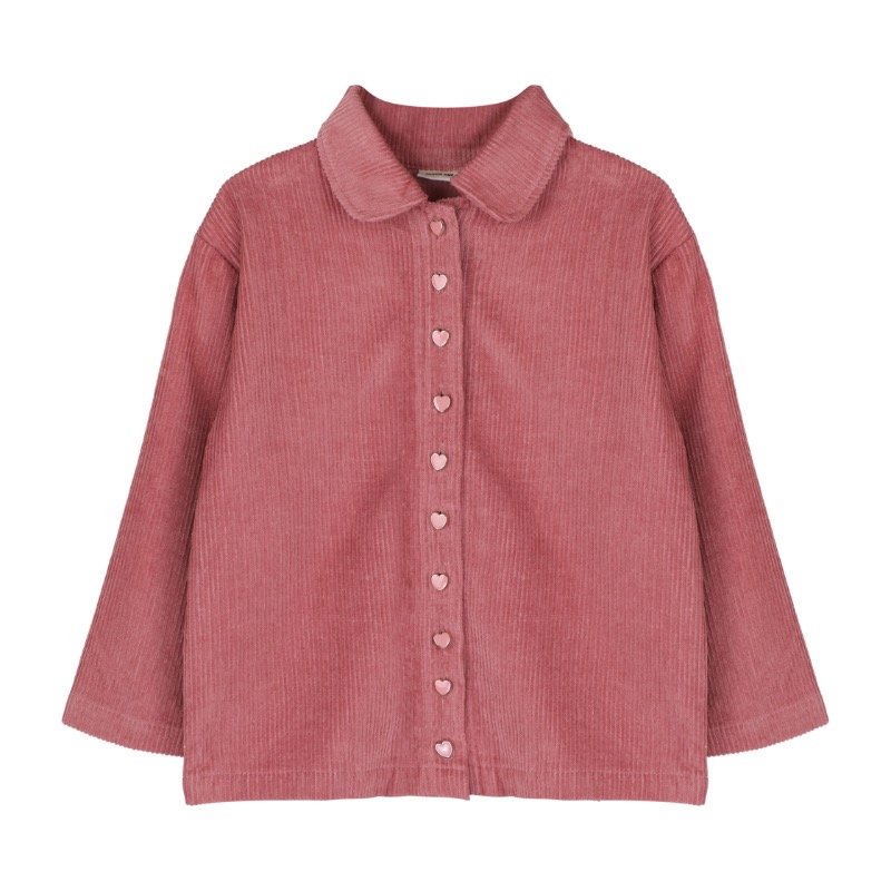 Jacky Sue Mimi Overshirt Salmon Corduroy