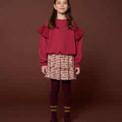 Petit Blush Mini Smock Skirt Bisous