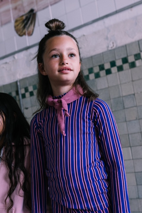 Jacky Sue Lewis Top Color Pop Stripe
