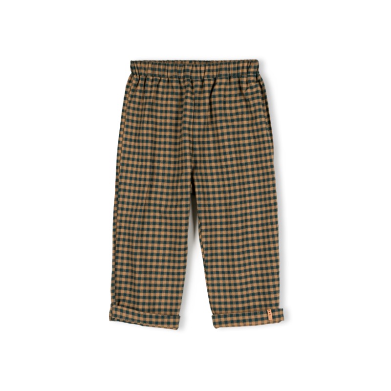 Nixnut Stic Pants Moss Checkered