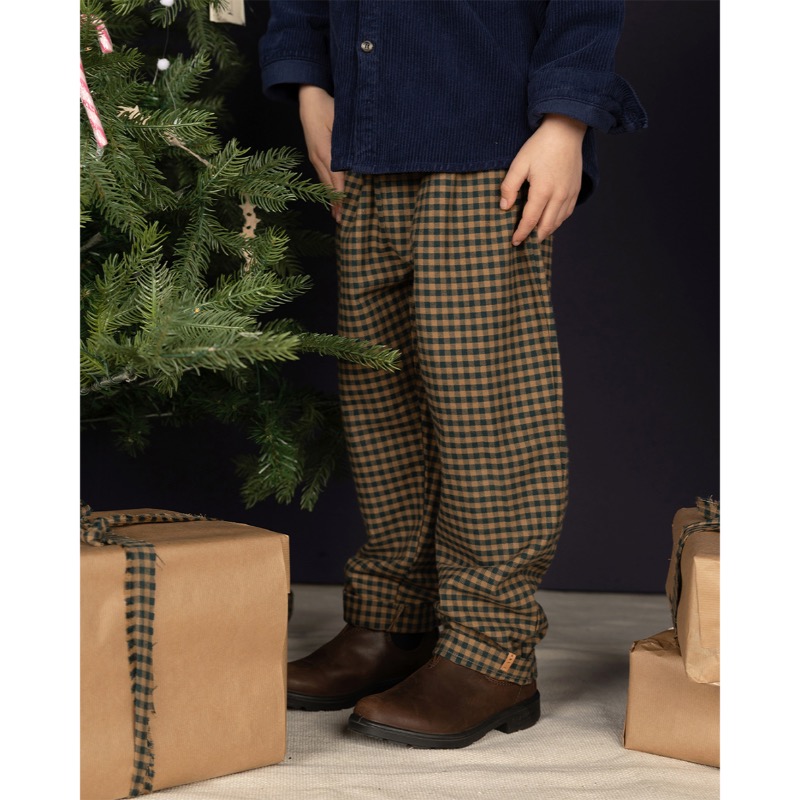 Nixnut Stic Pants Moss Checkered - Afbeelding 2
