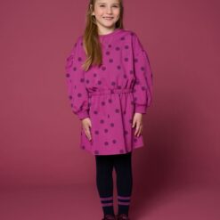 Petit Blush Skater Dress Dots
