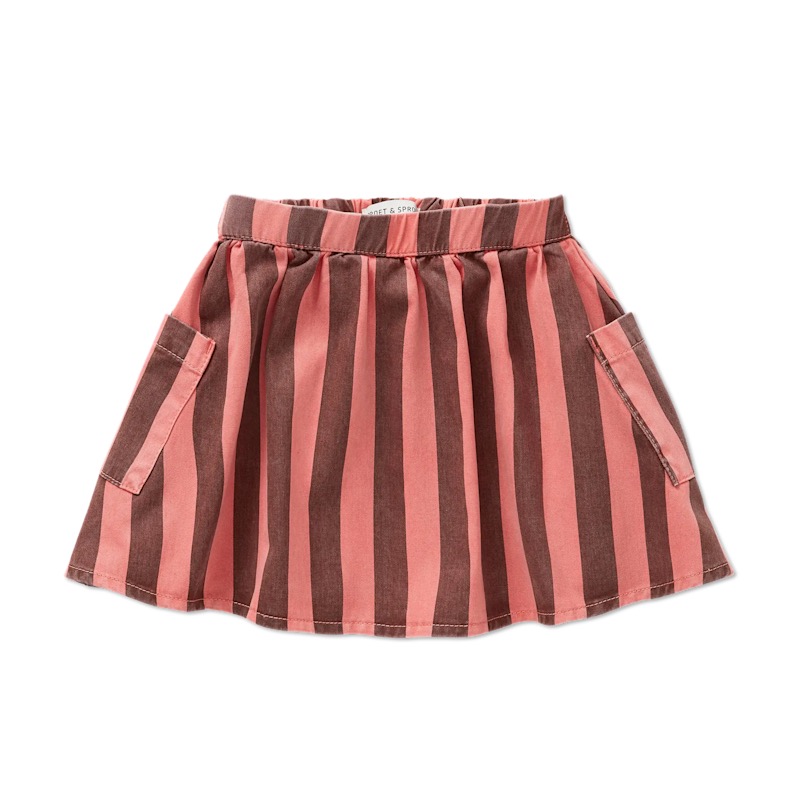 Sproet & Sprout Striped Denim Skirt
