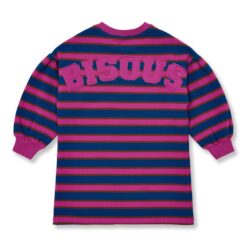 Petit Blush Sweater Dress Bisous Stripe