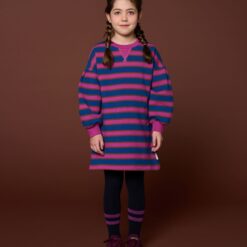 Petit Blush Sweater Dress Bisous Stripe - Afbeelding 4