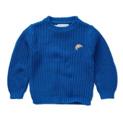 Sproet & Sprout Sweater Cable Knit Blue