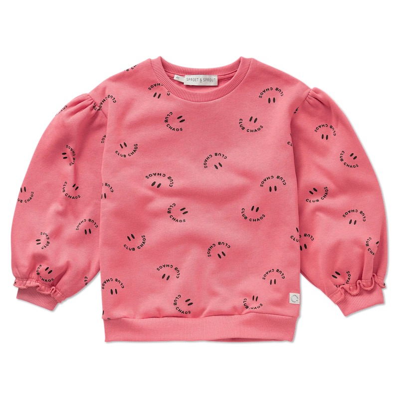 Sproet & Sprout Sweatshirt Club Chaos Pink