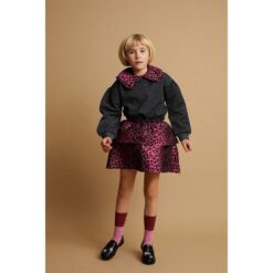 Sproet & Sprout Skirt Panther Jacquard
