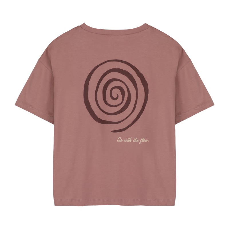 Jacky Sue Swirl Tee Clay Pink - Afbeelding 2