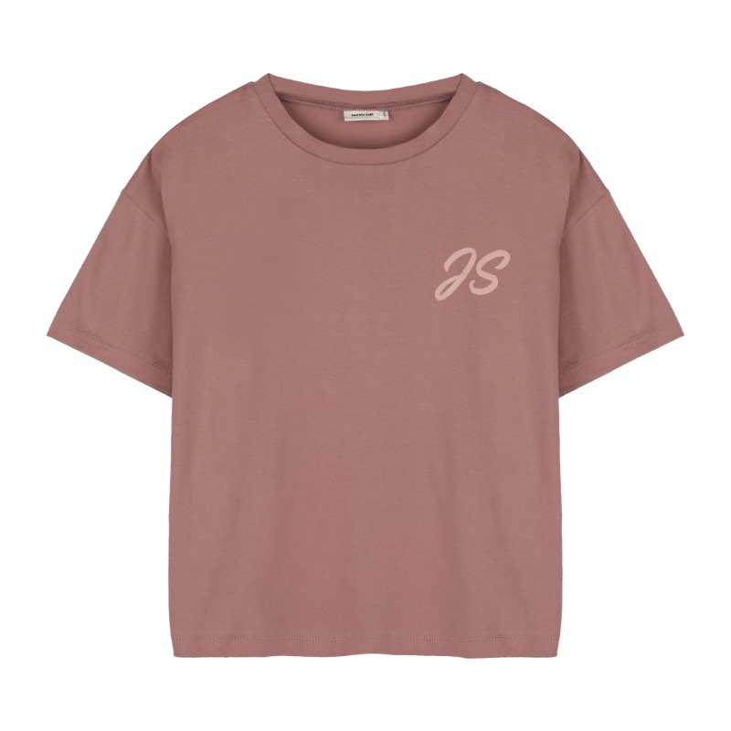 Jacky Sue Swirl Tee Clay Pink