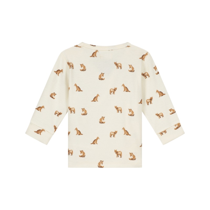 A Tiny Story baby shirt longsleeve Fox Ivory TIN26429631