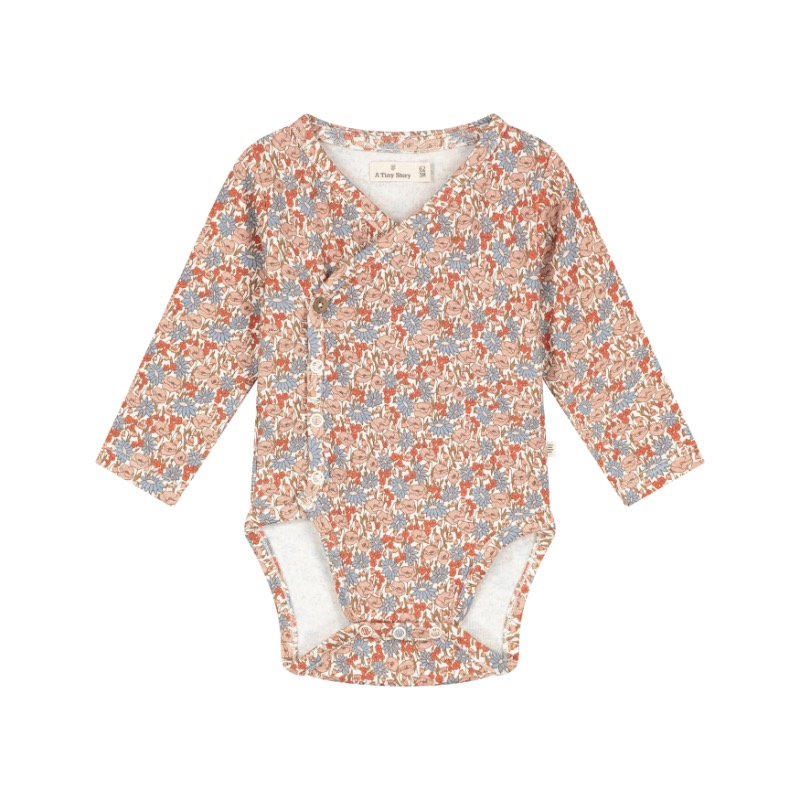 A Tiny Story baby romper long sleeve Multicolour TIN26429639