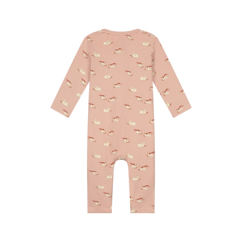 A Tiny Story baby suit Swan Old Pink TIN26429734