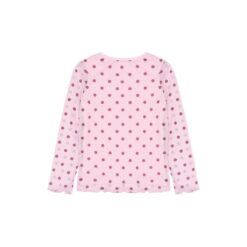 Alternative view of THE NEW Vandelia Mesh Tee Pink Lavender