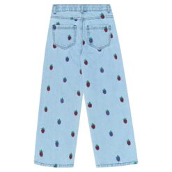 Alternative view of THE NEW Vanna Wide Fit Jeans Light blue denim EMB