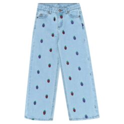 THE NEW Vanna Wide Fit Jeans Light blue denim EMB