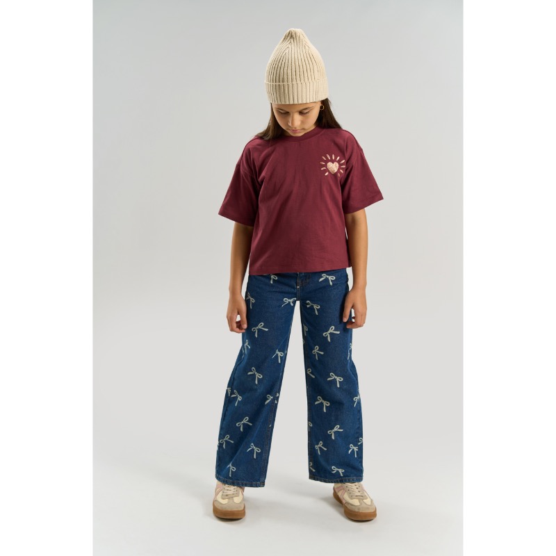 THE NEW Virginia Wide Fit Jeans Medium Blue - Afbeelding 3