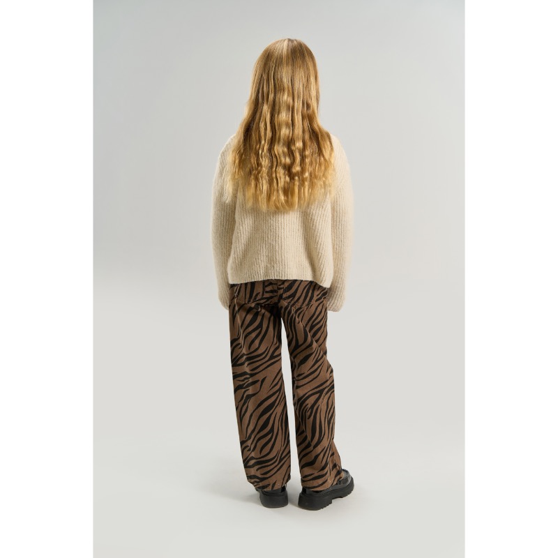 THE NEW Vanya Wide Fit Jeans Taupe Gray - Afbeelding 5