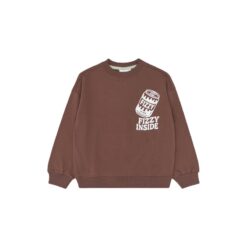 THE NEW Valentino OS Sweatshirt Chestnut