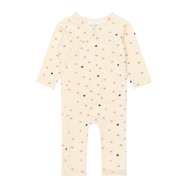 THE NEW Viola Wrap Jumpsuit Gardenia