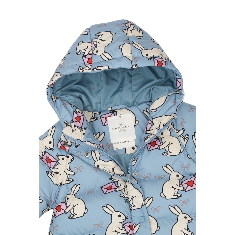 THE NEW Umma Puffer Jacket Ashley Blue - Afbeelding 3